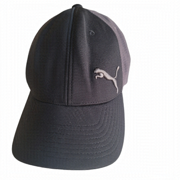 Puma  Flexfit Men  Baseball Cap Black and gray - Picture 1 of 4